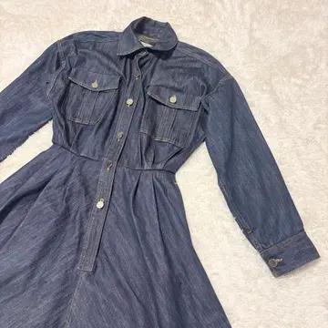 [ ERIKA CAVALLINI ] DENIM DRESS 원피스