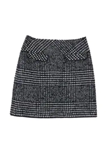 Her lip to Hemingway Check Tweed Skirt