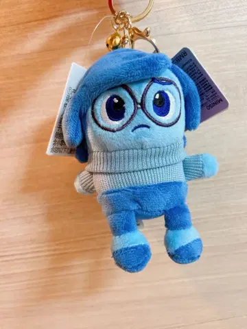슬픔 봉제 인형 키링