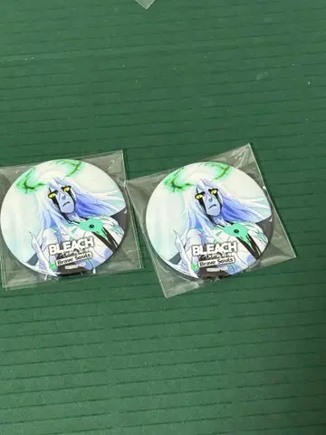 BLEACH 브레솔 우르키오라 캔뱃지 2개 세트