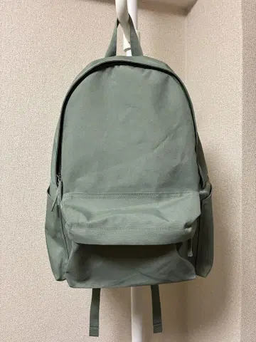 무인양품 백팩 그린