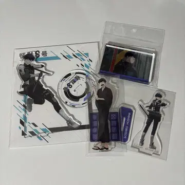 괴수 8호 호시나 소우시로 전투 아크릴 블록