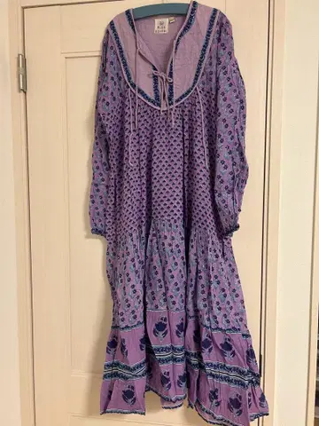 BLUE BOHEME Charlotte 카프탄 프린트 롱 원피스