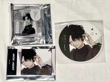 기븐 애니메이트 카페 코롯타 특전 코스터 금박 카드 무라타 우게츠