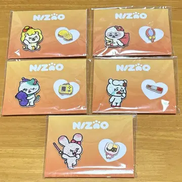 NiziU NIZOO 와펜 배지 핀 배지 핀 배지