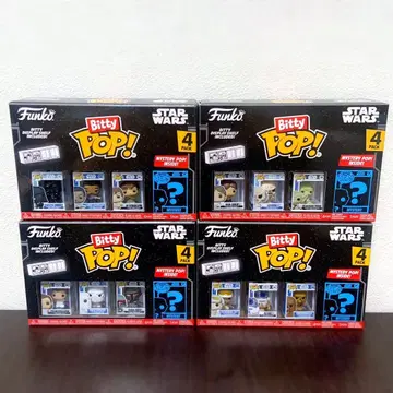 Funko Bitty POP! STAR WARS 스타 워즈 4세트