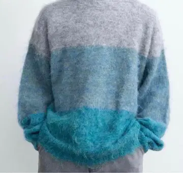 SINSS 24AW 보더 그라데이션 니트 M 사이즈