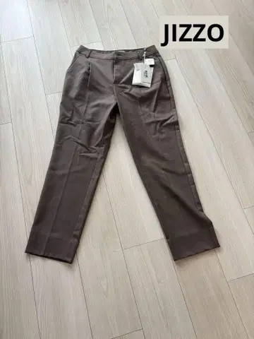 JIZZO INTERNATIONAL 슬랙스 65-90 브라운