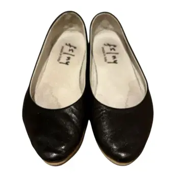 fs/ny Italy 펌프스 플랫슈즈 블랙 SS 21.5cm