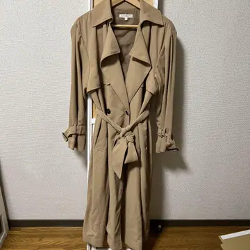 MOUSSY 베이지 트렌치코트 사이즈 2