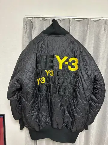 Y-3 봄버 자켓 블랙