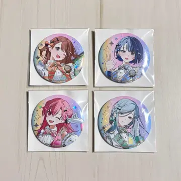 프로세카 감사제 5주년 캔뱃지 모어 점보 4개 세트