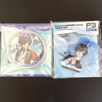 페르소나 3 리로드 P3 P3R 주인공 중국 한정판 캔뱃지 키링