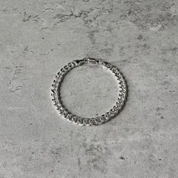 이탈리아제 SILVER 크로스 체인 팔찌 실버 925 키헤이