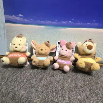 곰돌이 푸 밀키 보아 꿀 포트 마스코트 전종 세트