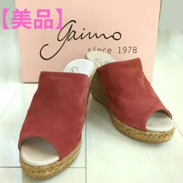 [ 새상품급 ] gaimo 가이모 스웨이드 샌들 스페인산