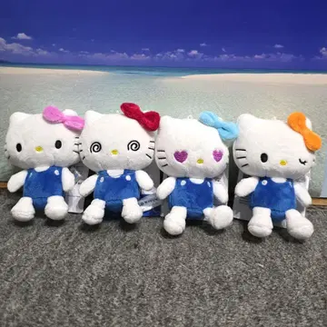 헬로키티 마스코트 여러 가지 표정 ver. 4체 세트