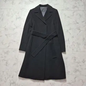 [ 새상품급 ] 언타이틀 캐시미어 100% 롱 코트 블랙 2
