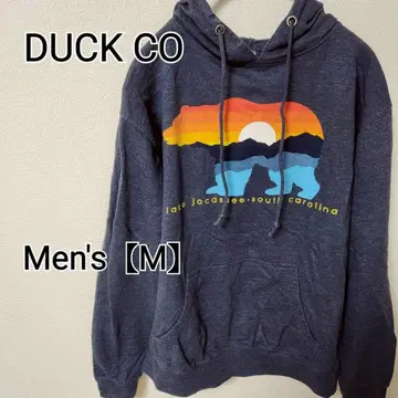 z249 [ DUCK CO ] 후드티 ( 남성용 M ) 네이비