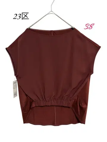 23구 [미사용] 티셔츠 슬리브리스 셔츠 상의 38