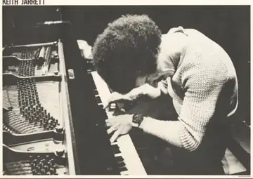 VINTAGE 재즈 포스터 KEITH JARRETT ECM A1 포스터