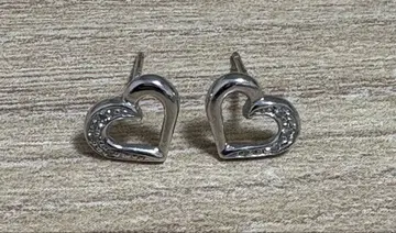 주얼리 마키 하트형 다이아 귀걸이