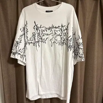 BILLIE EILISH 오버 사이즈 T셔츠 화이트 bershka