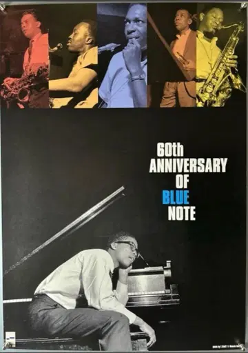 BLUE NOTE 60th ANNIVERSARY B2 포스터