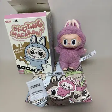 POP MART Exciting Macaron 봉제 인형