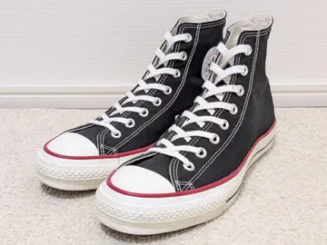 새상품급 Converse 컨버스 올스타 하이 블랙 스니커즈 일본제