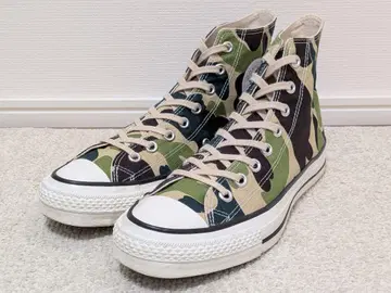 한정판 Converse 컨버스 올스타 하이 카모플라주 스니커즈 일본제