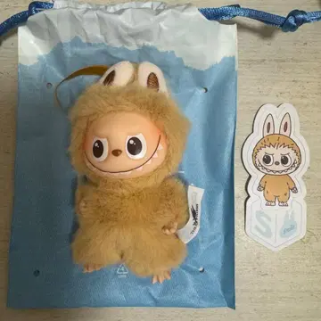 POPMART LABUBU 러브브 알파벳 키링 봉제 인형 S