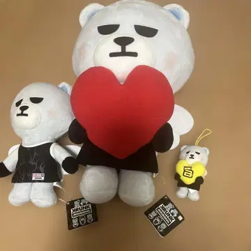 KRUNK x BIGBANG 하트BIG 봉제 인형 D-LITE 외
