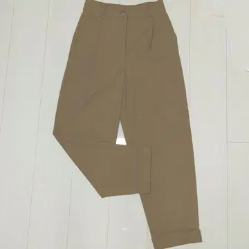[ 새상품급 ] PLST 플라스테 테이퍼드 팬츠 브라운 S