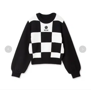 [ LILY BROWN x MARY QUANT ] 자카드 니트 CHECK