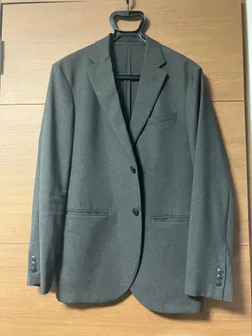유니클로 UNIQLO 슬림핏 감동 자켓 그레이 수트
