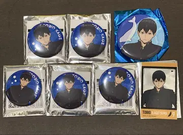 하이큐 아쿠아리움 캐러밴 하치케이시마 카게야마 토비오 캔뱃지 클리어 카드