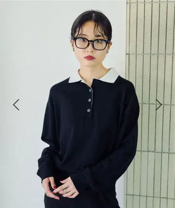 [ 완판템 ] 렙심 12 게이지 레이어 컬러 폴로 블랙