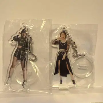 SKE48 아오키 리카짱 미니 아크릴 스탠드 2개 세트
