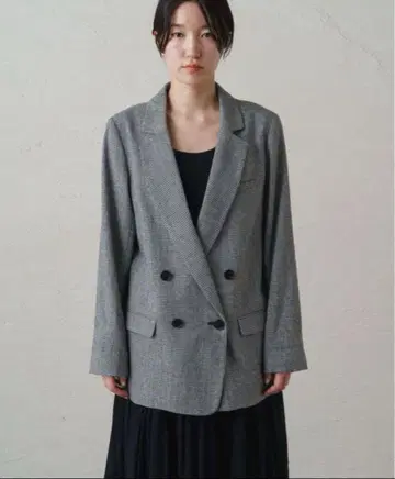 Loungedress 더블 자켓 라운지 드레스