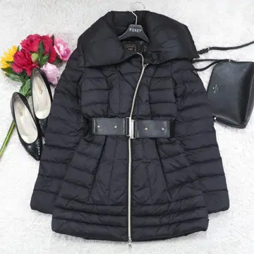 G9110*GUESS 게스 다운 자켓 다운 코트 블랙 XS