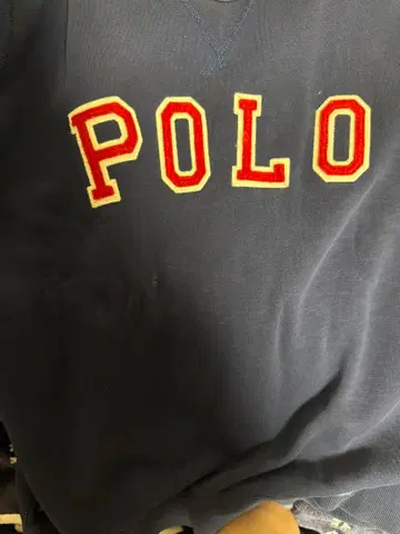 Polo 네이비 트레이닝복 세트