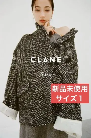 SuzuHirose x CLANE MIX COLOR OVER COAT