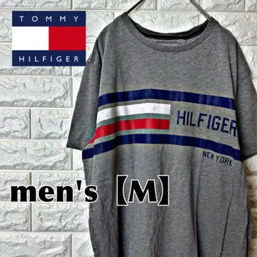 L7 [TOMMY HILFIGER] 프린트T셔츠 [남성용 M] 그레이