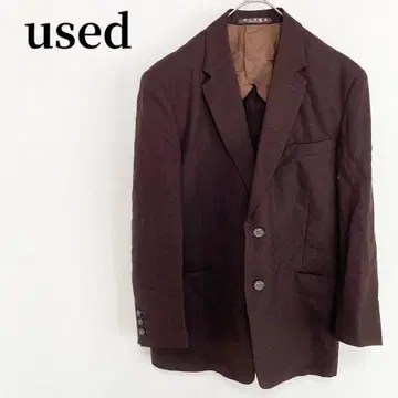 used 구제 의류 테일러드 자켓 빈티지 코디 브라운 업무 포멀