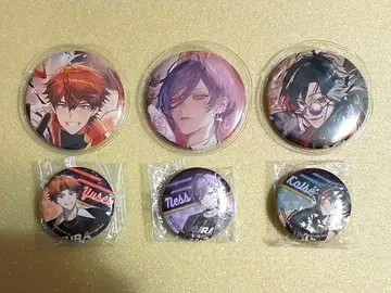 키타미 유세이 사카키 네스 카이세이 생일 굿즈 캔뱃지 쿠라스시 니지산지