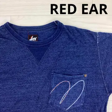 RED EAR 레드 이어 데님풍 반팔 T셔츠