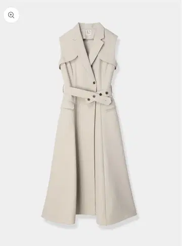 laubeblanc Sleeveless Coat Dress