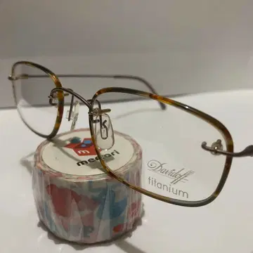 일품 다비도프 빈티지 안경 프레임 투 포인트 미사용 새상품