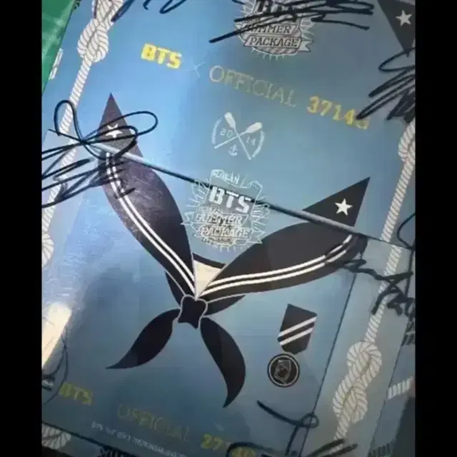 방탄소년단 bts 방탄 싸인 2014 썸패 썸머패키지 희귀 템
